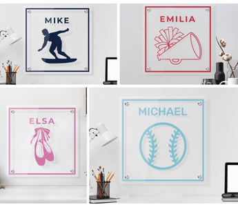 Unveiling the Artistry: Exploring the Beauty and Versatility of Personalized Acrylic Wall Signs