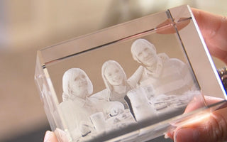 Cherished Memories: Gifting Grandparents with 3D Photo Personalized Crystals