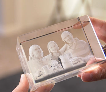 Cherished Memories: Gifting Grandparents with 3D Photo Personalized Crystals