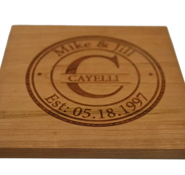 Elevate Your Drink Game: The Elegance of Personalized Coasters