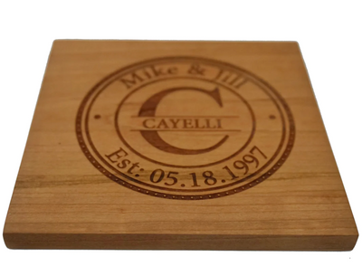 Elevate Your Drink Game: The Elegance of Personalized Coasters