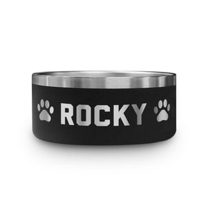 Personalized Pet Bowl for Dogs and Cats