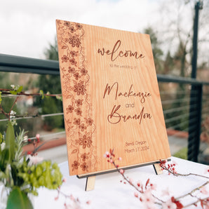 Custom Wedding Welcome Signs