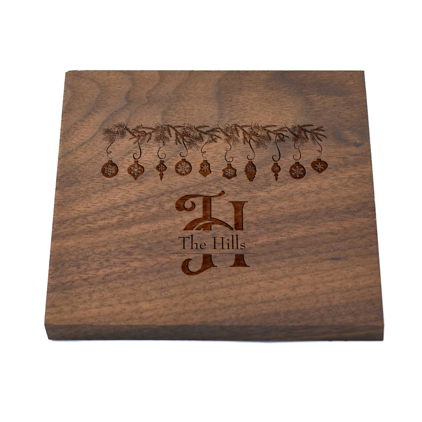 Wooden Coasters Personalized Walnut Wood Coasters With 