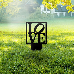 "Love" Garden Yard Stake