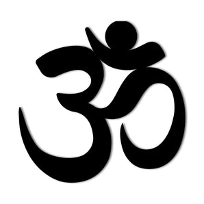 Yoga Namaste Symbol Metal Wall Art