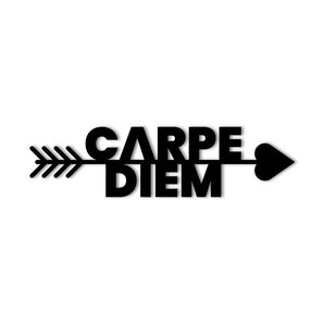 "Carpe Diem" Metal Wall Art