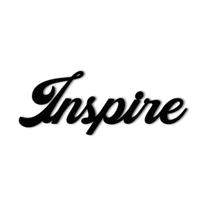 "Inspire" Metal Wall Art