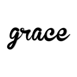 "Grace" Metal Wall Art