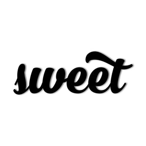 "Sweet" Metal Wall Art