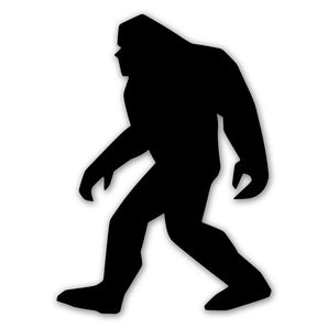 Big Foot Sasquatch Metal Wall Art