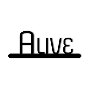 "Alive" Metal Wall Art